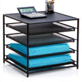 Bureau met ademende netbekleding, kleur zwart