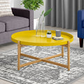 Salontafel, kleur geel