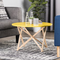 Salontafel, kleur geel
