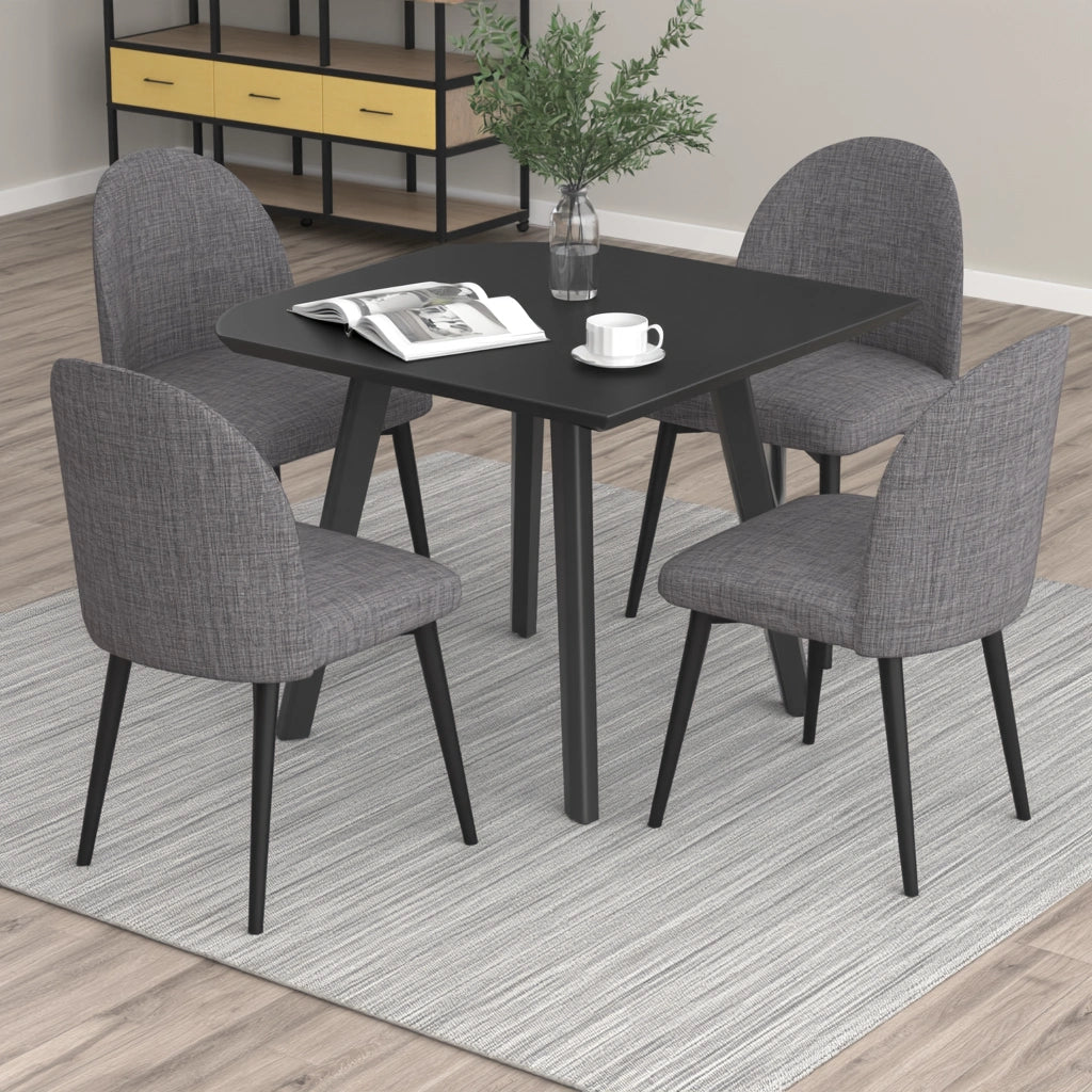 Eettafel, kleur zwart